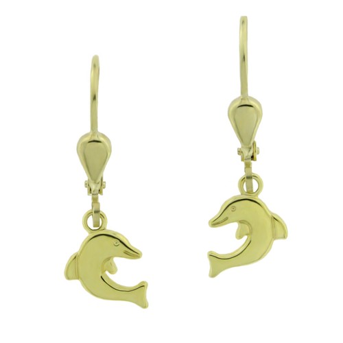 Earrings dolphin - earrings,
