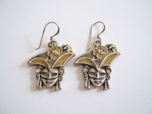 Metal earrings 925 silver - earrings,