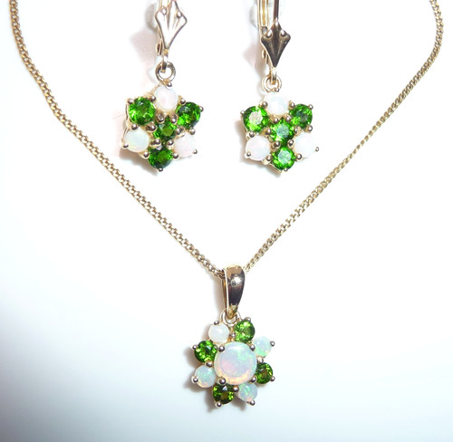 Lot earrings chain pendant - chain,