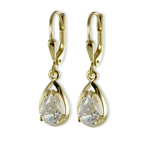 Earrings cubic zirconia - , 333