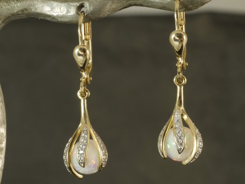 585 gold ohrringe mit mm - mit, 6