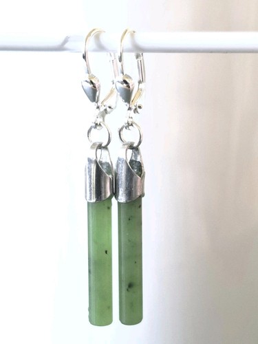 Silver 925 long earrings - 925,
